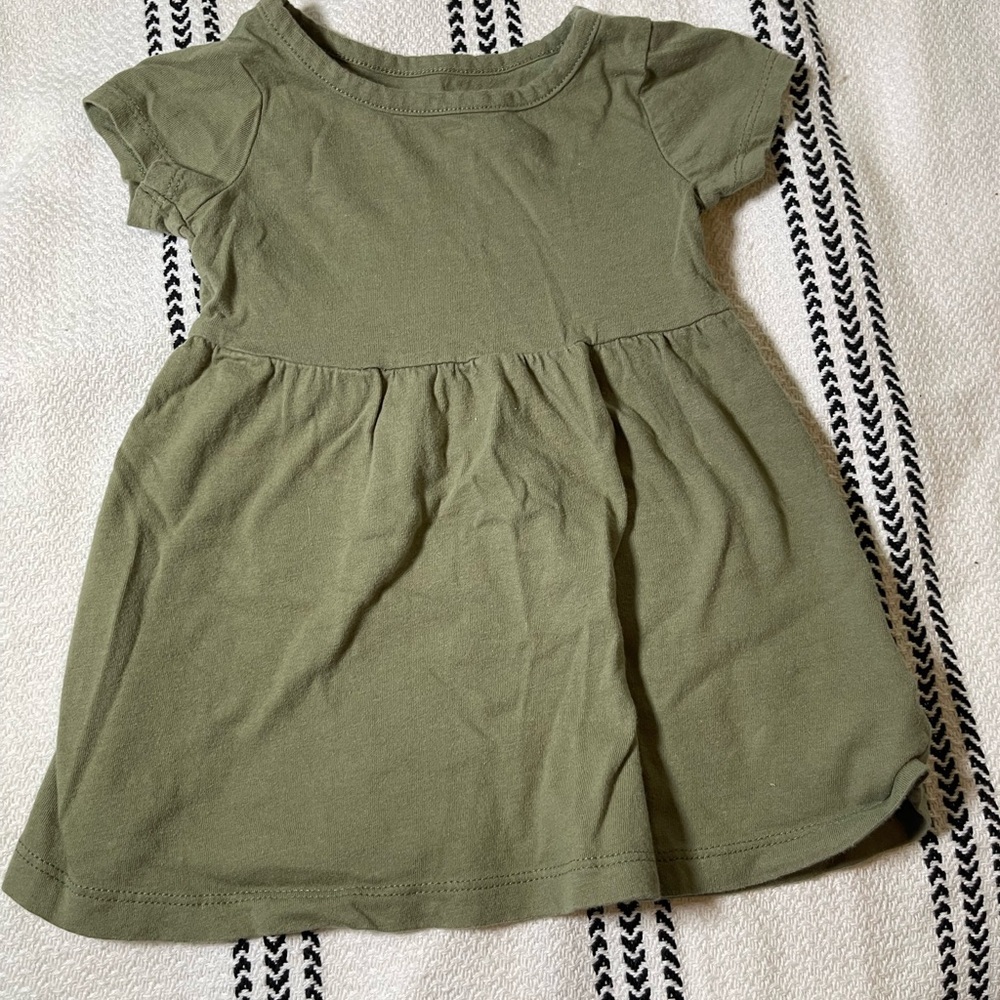 Old Navy | Dress | Green Dress | 6-12 Months